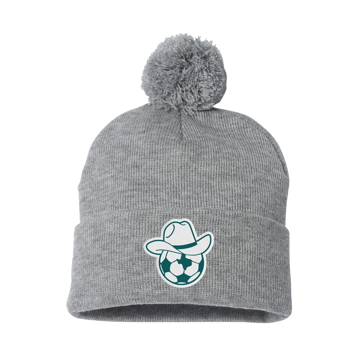 Soccer Ball Patch Beanie