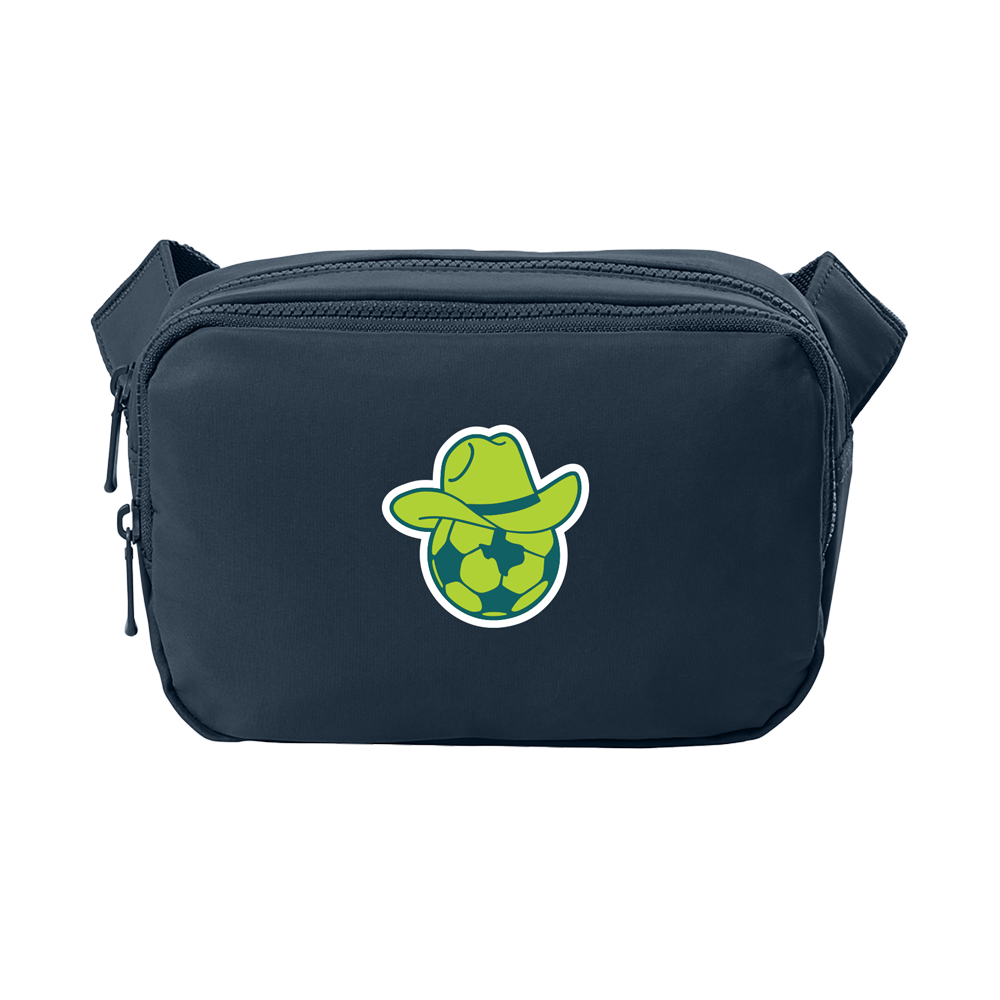 Soccer Ball Crossbody Bag (Green/Teal)