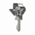 Cowboy Soccer Ball Bottle Opener