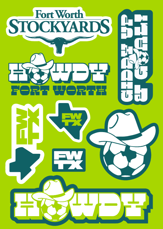 Howdy Sticker Sheet